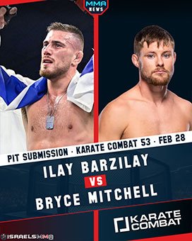 Ilay Barzilay vs Bryce Mitchell - KC53