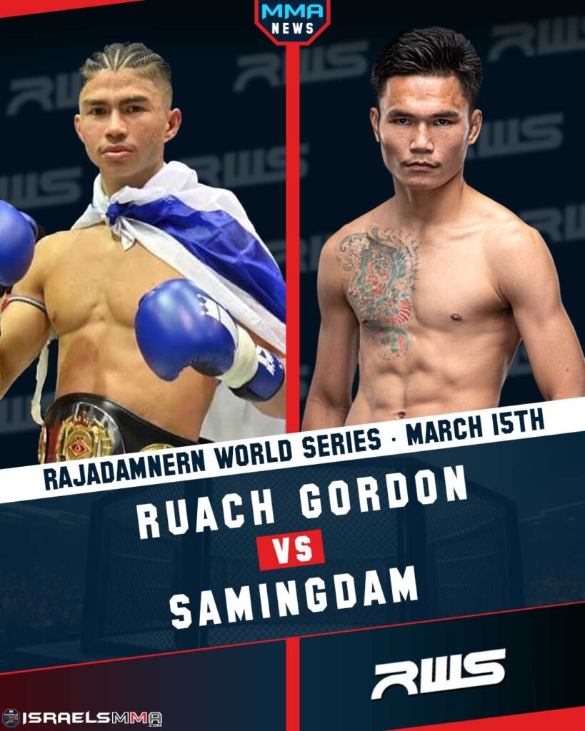 Ruach Gordon vs. Samingdam: A High-Stakes War at Rajadamnern!