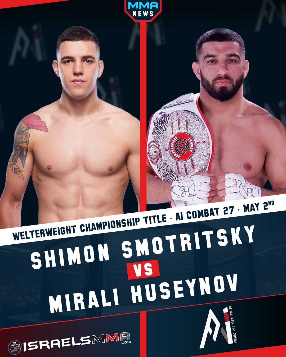 Shimon Smotritsky vs Mirali Huseynov: A1 Combat 27