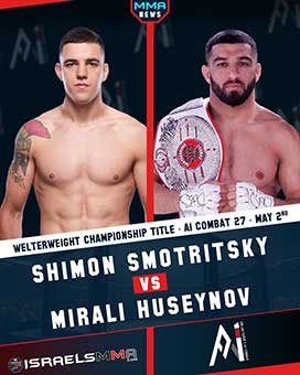 Shimon Smotritsky vs Mirali Huseynov: A1 Combat 27