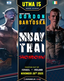 Ahavat Hashem Gordon steps into UTMA 15 in Kaunas after two wins in ONE Championship.