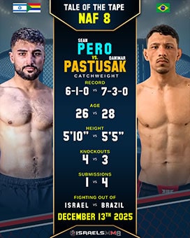 Sean Pero vs. Danimar Pastusak - December 13 - NAF 8