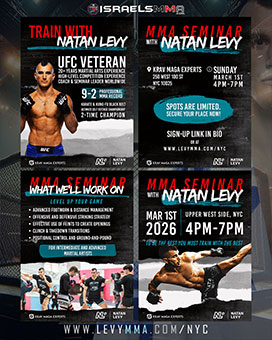 NATAN LEVY - MMA SEMINAR - March 1st 26